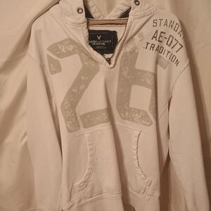American Eagle Outfitters White Hoodie